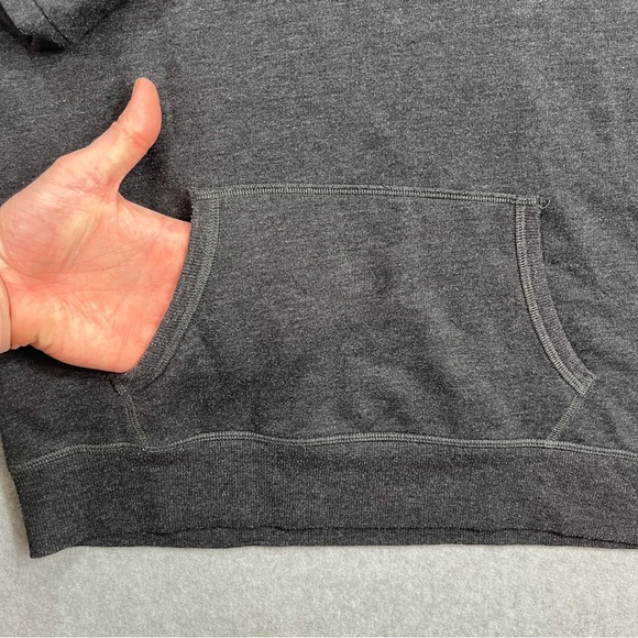 Victoria Secret Sweatshirt Womens M Gray Pullover Long Sleeve Hoodie Medium - Picture 5 of 9